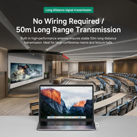 Transmisor y Receptor Inalámbrico USB-C para Pantalla, 1080P, 5GHz WiFi, Plug and Play, para Laptop, TV, Proyector