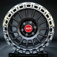Jantes de voiture 4x4 tout-terrain 18X8.5J PCD 6X139.7 ET 25 pour Prado 4x4 Ram Dodge 4Runner Tacoma Hilux Prado Ranger