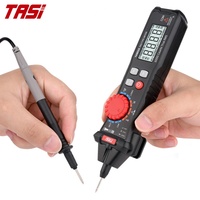 Multímetro Digital Inteligente TASI TA802B, Detector de Voltaje Automático Anti-Quemaduras, Medidor de Ohmios/Capacitancia True RMS, Detector de Baja Tensión