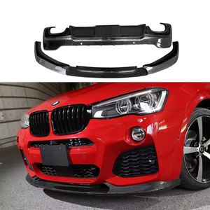 Splitter Anteriore in Fibra di Carbonio Stile 3D M Sport per <span class=keywords><strong>BMW</strong></span> F26 <span class=keywords><strong>X4</strong></span> MSport - Product Image 1