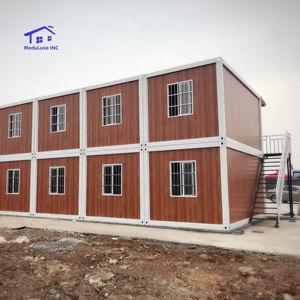 Maison préfabriquée à bas prix, 2 étages, design prêt à l'emploi, petite maison préfabriquée, maison modulaire, villa - Product Image 3