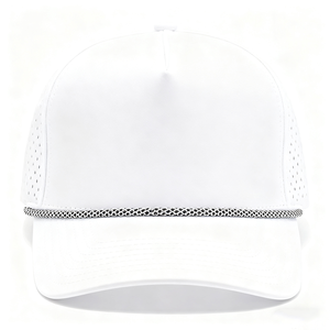 Оптовая продажа: индивидуальные 5-панельные водонепроницаемые кепки для гольфа с перфорацией лазерной резкой и шнурком, бейсболки с веревкой - Product Image 2