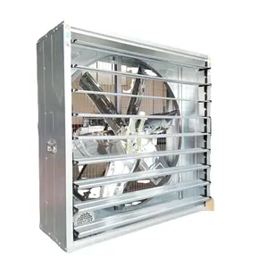Ventilateur d'extraction centrifuge industriel ventilateur de refroidissement à persiennes d'entrepôt mural