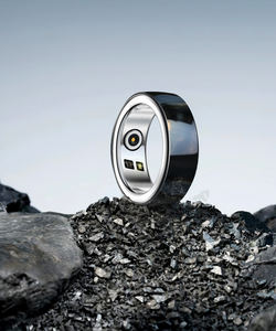 Cincin Kesehatan pria dan wanita, perangkat dapat dipakai pelacakan hati, cincin elektronik tahan air, kompatibel dengan Android iOS - Product Image 2