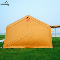 Tente de camping gonflable de luxe pour le désert, en tissu Oxford, structure à une chambre, design quatre saisons, pour l'Arabie Saoudite, les Émirats arabes unis et le Qatar