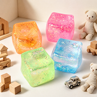 Bonbons de malt carrés à presser et libérer, à rebond lent, anti-stress, avec logo personnalisable pour enfants – Meilleures ventes