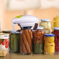 Ouvre-bocal automatique à une touche Ouvre-bouteille électrique en conserve Mains libres Gadgets de cuisine Aide essentielle à la maison