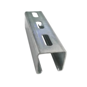 Tùy chỉnh chất lượng cao mạ kẽm kim loại xây dựng <span class=keywords><strong>strut</strong></span> C kênh rãnh hỗ trợ kênh C khung - Product Image 2