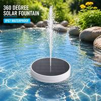 Panneau solaire circulaire PET 6V 3.5W pour pompe à eau solaire, fontaine, décoration aquatique