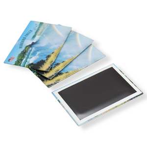 Aimant de réfrigérateur rectangulaire en fer blanc personnalisé pour attractions touristiques, motif Chute de Niagara, pour souvenir - Product Image 5