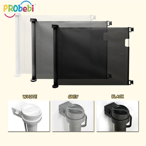 MEJOR PUERTA del bebé suministros seguridad de malla puerta retráctil <span class=keywords><strong>para</strong></span> <span class=keywords><strong>perros</strong></span> enrollable de la escalera - Product Image 6