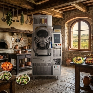 Máquina Comercial para Saltear Alimentos, Sistema Robótico Premium para Hostelería, <span class=keywords><strong>Bodegas</strong></span> y Restaurantes, Acero Inoxidable - Product Image 1