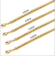 Bracelets tendance en acier inoxydable pour hommes et femmes, plaqué or 18 carats, avec panier de fleurs géométriques, à la mode