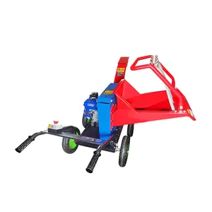 RCM Superior Quality Broyeur de branches Wood Chipper Tractor Branch Wood Chipper Crusher Horizontal Grinder