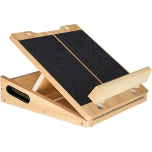 Estirador de pantorrillas de madera ajustable para tendón de Aquiles, equipo de ejercicio para rehabilitación de piernas, 16.3x12.6 pulgadas con piezas reemplazables - Product Image 2