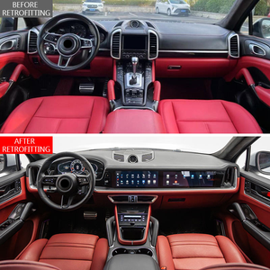 Para <span class=keywords><strong>Porsche</strong></span> Cayenne 2011-2017, Modificación Interior, Actualización al Estilo 2024, Consola Central, Panel de Control, Panel de Puerta, Kit de Carrocería - Product Image 5