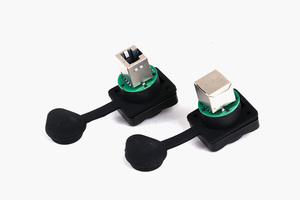 Connecteur <span class=keywords><strong>Ethernet</strong></span> Rj45 Connecteur étanche à montage sur panneau Ip67 Rj45 - Product Image 3