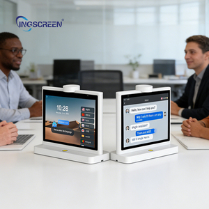 Máquina <span class=keywords><strong>de</strong></span> Traducción <span class=keywords><strong>de</strong></span> Doble Pantalla IPS <span class=keywords><strong>de</strong></span> Grado Empresarial INGSCREEN para Hoteles, Aeropuertos, Conferencias, Traducción Instantánea <span class=keywords><strong>de</strong></span> <span class=keywords><strong>Voz</strong></span> a Texto en 37 <span class=keywords><strong>Idiomas</strong></span> - Product Image 6