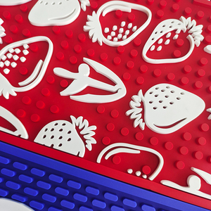 Personalized PVC Silicone Bar Runner Rubber Bar Mat Spill Proof Beer Drip Tray Pub Rail Mat Non Slip Service Mat Pad - Product Image 6
