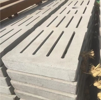 Moule réutilisable en béton pour plancher à lattes pour porcs, pour usage domestique et commercial, adapté à diverses étapes de gestation, d'engraissement et d'allaitement des porcelets