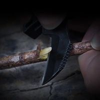 Bracelet de survie en paracorde tressé robuste pour camping et randonnée, 550 lb, avec couteau, allume-feu, boussole et sifflet