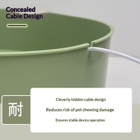 Baignoire de douche circulante pour perroquets en PP, idéale pour les animaleries familiales, disponible en gros en Europe