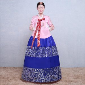 Ropa Coreana <span class=keywords><strong>para</strong></span> <span class=keywords><strong>Mujer</strong></span>, Traje Tradicional Multicolor, Hanbok, Vestido <span class=keywords><strong>de</strong></span> Danza con Lentejuelas <span class=keywords><strong>para</strong></span> Fiesta <span class=keywords><strong>de</strong></span> <span class=keywords><strong>Año</strong></span> Nuevo - Product Image 2