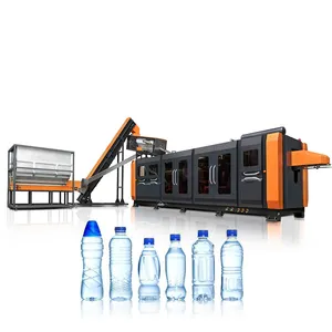Máquina automática de fabricación de botellas vacías de 6 cavidades 6000-12000B/H Máquina de moldeo por soplado de botellas de plástico PET