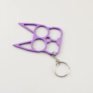 Mini Carton Dog Shaped Metal Alloy <b>Keychain</b> Multi-function <b>Safety</b> Defend <b>Keychain</b> Wallet Handbag Decorations - Product Image 4