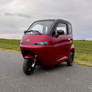 Scooter électrique couvert de haute qualité voiture 2 places sans <span class=keywords><strong>permis</strong></span> moto tricycle électrique - Product Image 2