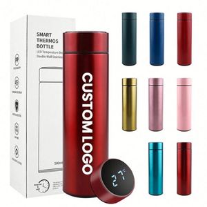กระติกน้ำสแตนเลส 500 มล. 750 มล. รูปทรงโคลา กระติกน้ำสุญญากาศ - Product Image 5