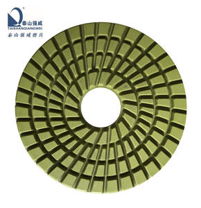 Tampons de polissage diamant de 10 pouces pour sol en quartz de marbre de granit Utilisation humide Tampons de polissage diamant de 250mm - Product Image 1