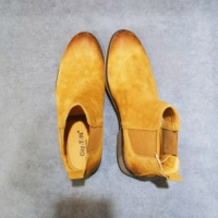 Sepatu Boots Chelsea Kulit Sapi Berkualitas Tinggi Model Klasik untuk Pria, Cocok untuk Musim Dingin/Gugur dan Semi