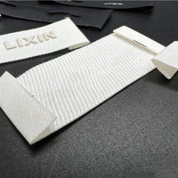 Étiquettes en silicone 3D personnalisées, étiquettes tissées de luxe, étiquettes lavées avec logo de marque pour vêtements, robes, chapeaux, pantalons, chaussures, chaussettes, sacs