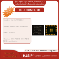 Module sans fil HJSIP HJ-180IMH-10 NRF52810 à faible consommation pour IoT intégré maître-esclave 5.4, 5,5x5x1,3 mm