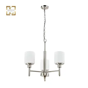 American indoor Retro luxury originality restaurant chandelier lights ETL black white bedroom pendent lamp