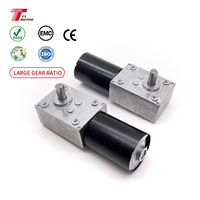 Moteur CC sans balais à aimant permanent avec réducteur à vis sans fin TWG4058-TEC3650, 36 mm, 12/24 V, couple 80/48/10 tr/min, pour appareils électroménagers et bateaux