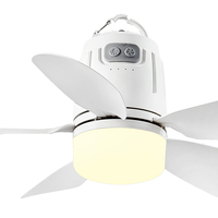 Pour ventilateur de plafond rechargeable portable YOUKAIN avec ventilateur suspendu à piles léger pour le camping en plein air
