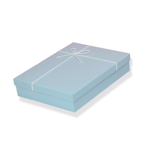 Thanh lịch Giấy hộp quà tặng với cứng nhắc nắp và cơ sở vật liệu tái chế miếng bọt biển lót cho đám cưới sinh nhật lễ hội Quà Tặng - Product Image 1