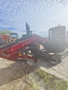 Mini-excavatrice sur chenilles Yanmar VIO55 d'occasion de haute qualité, 5,5 tonnes, faible nombre d'heures, moteur testé en état de marche, à vendre - Product Image 2