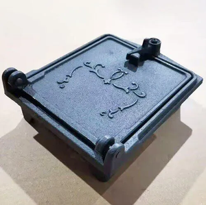 Porte de la boîte à cendres. Porte de nettoyage et d'entretien pour <span class=keywords><strong>poêle</strong></span> en fonte. - Product Image 2