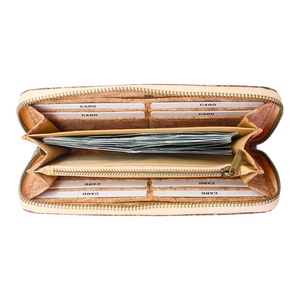 กระเป๋าสตางค์ผู้หญิง Boshiho ทำจากไม้ก๊อก วีแกน ใส่โทรศัพท์ได้ มีซิป ช่องใส่บัตร ช่องใส่เหรียญ เหมาะเป็นของขวัญ - Product Image 4