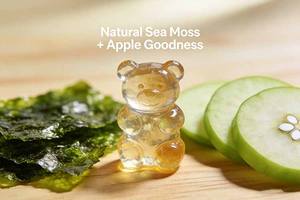 Gomitas de Musgo Marino OEM/ODM, Marca Privada, Suplemento Vegano para la Belleza y el Apoyo Inmunológico, 60 Unidades, Fórmula Personalizada, 100% Natural - Product Image 5