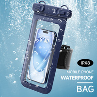 Brassard réglable sac étanche pochette de téléphone portable 8.5 pouces universel extérieur étanche Test haute capacité lanière coque de téléphone