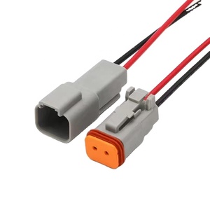 Connettore Impermeabile DT a 2 Vie per Auto con Cavo Pigtail da 20CM DT04-2P DT06-2S - Product Image 3