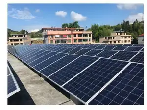 Nuovo sistema di energia solare con 25 anni di garanzia 5Kw 10Kw 15Kw 20Kw 30Kw 50Kw con un buon prezzo sistema di energia solare ibrido per la casa