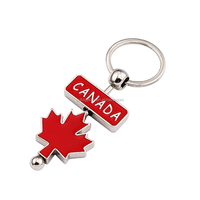 Alliage de Zinc Canada Québec Porte-clés Mini Plaque D'immatriculation Montréal Porte-clés Souvenir Porte-clés pour les Boutiques De Cadeaux