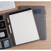 Dossier polyvalent OEM personnalisé, support pour téléphone, stockage pour casque d'écoute, bureau, réunion, portefeuille de documents, dossier de fichiers