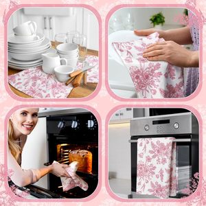 Serviettes carrées modernes en coton, faites à la main, en tissu imprimé français, personnalisables, pour la table à manger, vente en gros - Product Image 4