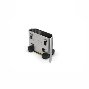 Telecomunicações Conectores Terminais Conector USB MUSB-05-F-AB-SM-A-TR